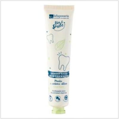La Saponaria Dentifrice Menta-Carbon 75 ml – Nettoie et blanchit les dents, goût menthe fraîche