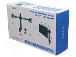 LOGILINK Support d'attache pour deux moniteurs 17-32 pouces