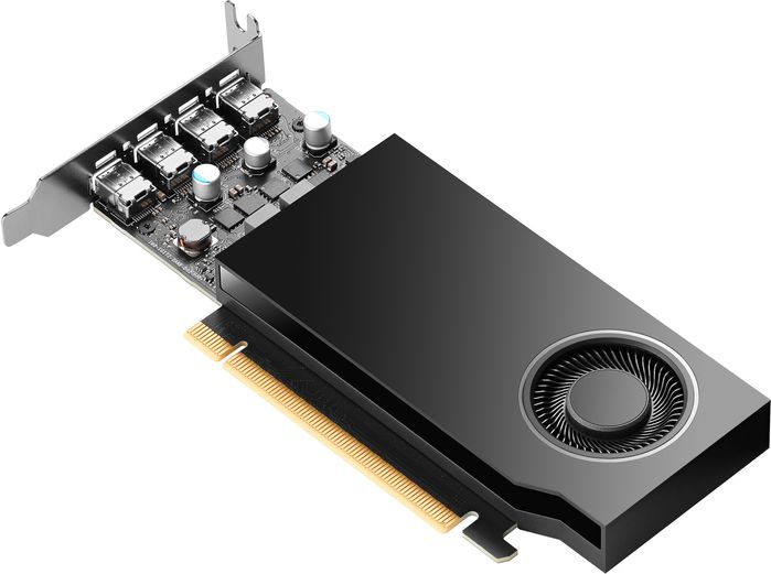 HP NVIDIA RTX A400 Carte Graphique Professionnelle 4 Go GDDR6 avec 4 Ports Mini DisplayPort