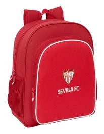 Safta Mochila Junior Adapt.Carro Sevilla FC - Sac à dos enfant 32x38x12 cm, équipe de football