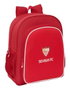 Safta Mochila Junior Adapt.Carro Sevilla FC - Sac à dos enfant 32x38x12 cm, équipe de football