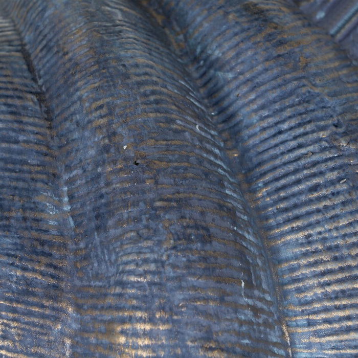 Centre de Table Vert Gris Bois 35 x 28 x 12 cm Coquillage