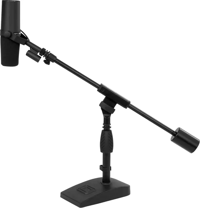 FRAMEWORKS Support de Microphone avec Bras Boom Télescopique pour Bureau et Studio