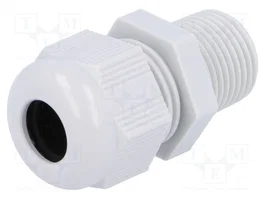 HELU Presse-étoupe HELUTOP HT-NPT NPT3/8 pouces Gris