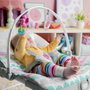 Bright Starts Transat bébé évolutif Rosy Rainbow, Rose
