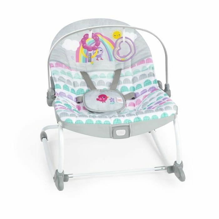 Bright Starts Transat bébé évolutif Rosy Rainbow, Rose Bright Starts Transat bébé évolutif Rosy Rainbow, Rose