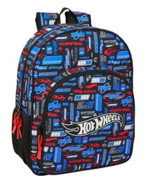 Safta Sac à dos adapté pour voiture Hot Wheels, 33 x 42 x 14 cm, pour enfants à partir de 3 ans