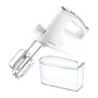 Sencor SHM 5206WH-EUE3 Batteur à Main 500 W - 5 Vitesses, Fonction Turbo avec 3 Accessoires et Boîte de Rangement