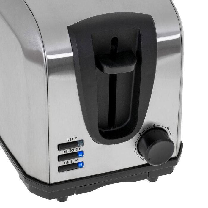 Adler AD 3222 Grille-pain 1000 W Argenté