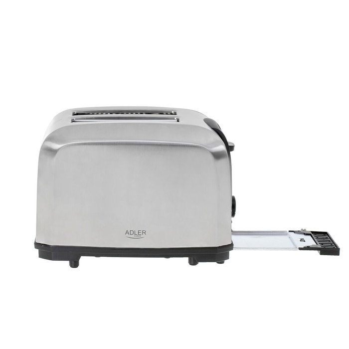 Adler AD 3222 Grille-pain 1000 W Argenté