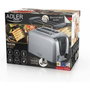 Adler AD 3222 Grille-pain 1000 W Argenté