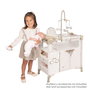Decuevas Armario cambiador plegable Verona avec accessoires pour poupées - Armoire à langer pliable avec accessoires pour poupées jusqu'à 42 cm - Dimensions: 60x32x70 cm