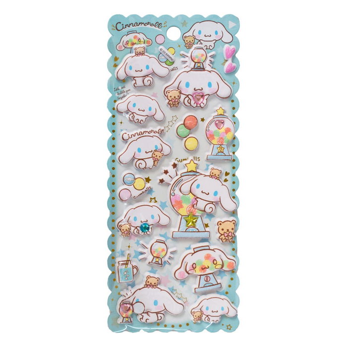 Hello Kitty and Friends Autocollants Cinnamoroll Puffy Assortiment (20)