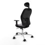 Piqueras y Crespo Chaise de Bureau 1D086N1 Gris