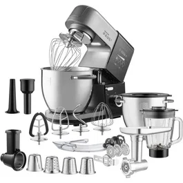 Sencor STM 8970 PAUL 3 - Robot pâtissier multifonction 1800 W - Noir / Acier