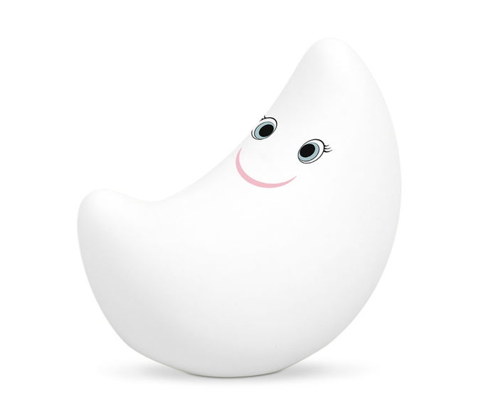 KioKids - Lampe veilleuse décorative lune, lumière d'accompagnement douce pour enfant, peur du noir, chambre, nuit, blanc KioKids - Lampe veilleuse décorative lune, lumière d'accompagnement douce pour enfant, peur du noir, chambre, nuit, blanc