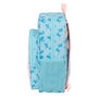 Cartable Lilo & Stitch Ohana Bleu clair Rose clair 26 x 34 x 11 cm