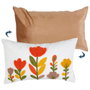 Home Deco Factory Coussin Brodé Heritage 30x50 cm