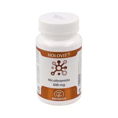 Equisalud Holovit Nicotinamide 500 mg 50 capsules complément alimentaire Equisalud Holovit Nicotinamide 500 mg 50 capsules complément alimentaire