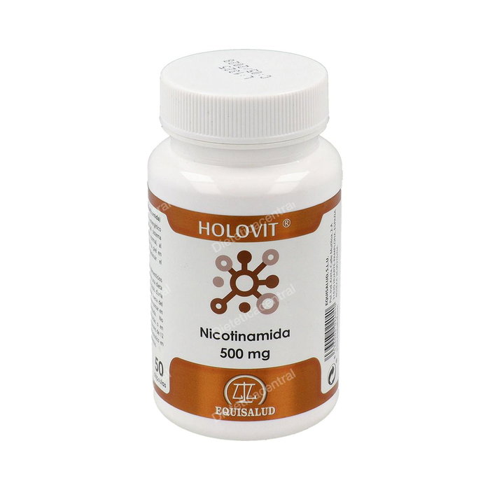 Equisalud Holovit Nicotinamida 500 mg 50 capsules Equisalud Holovit Nicotinamida 500 mg 50 capsules