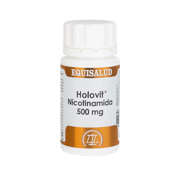 EQUISALUD HOLOVIT NICOTINAMIDA 500mg 50 capsules EQUISALUD HOLOVIT NICOTINAMIDA 500mg 50 capsules