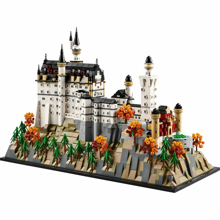 Lego Set de Construction Architecture 21063 Le Château de Neuschwanstein - 3455 Pièces pour Adultes et Décoration