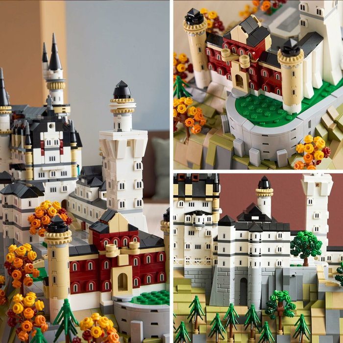 Lego Set de Construction Architecture 21063 Le Château de Neuschwanstein - 3455 Pièces pour Adultes et Décoration
