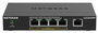 Netgear GS305P Commutateur Gigabit Ethernet Non-Managé 5 Ports - 4 Ports PoE+ 83W, Bureau, Métal