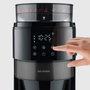 Severin KA4831 Machine à café filtre avec broyeur et verseuse isotherme Noir/Inox