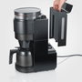 Severin KA4831 Machine à café filtre avec broyeur et verseuse isotherme Noir/Inox