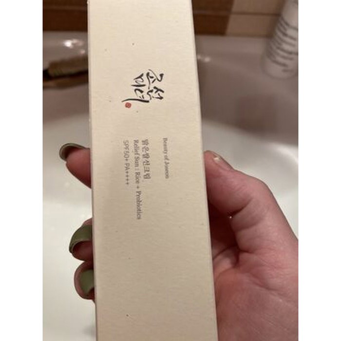 Beauty Of Joseon RELIEF SUN Crème solaire riz et probiotiques SPF 50+ 50 ml