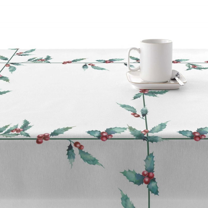 Nappe enduite antitache Belum White Christmas Multicouleur 100 x 300 cm