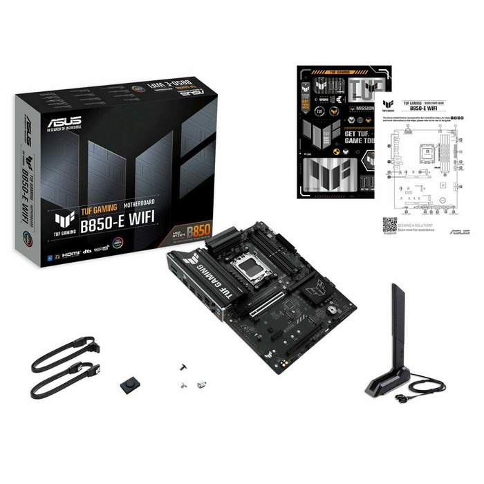 Asus TUF GAMING B850-E WIFI, noir
