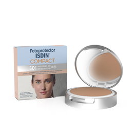 Isdin PHOTOPROTECTEUR Compact SPF50+ Teinte Arena 10g