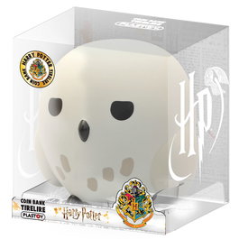 PLASTOY Figurine Tirelire Chibi Hedwig - Harry Potter - PVC - 16 cm