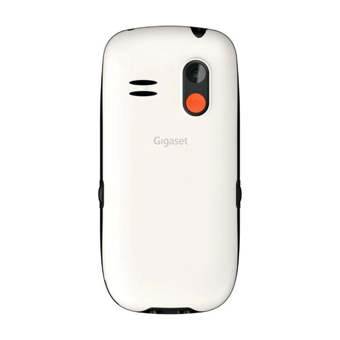 Gigaset Téléphone Mobile Senior GL395 Blanc - Écran 2.2", Bouton SOS, Clavier Grandes Touches, Base de Charge Gigaset Téléphone Mobile Senior GL395 Blanc - Écran 2.2", Bouton SOS, Clavier Grandes Touches, Base de Charge