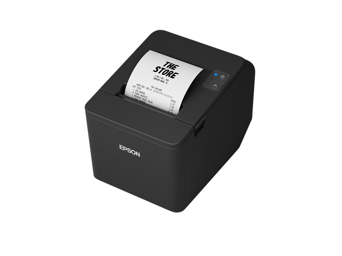 Epson TM-T20IV Imprimante de tickets thermique USB, RS-232, Ethernet, Noir