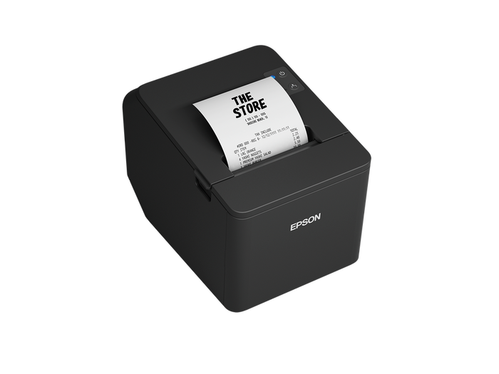 Epson TM-T20IV Imprimante de tickets thermique USB, RS-232, Ethernet, Noir