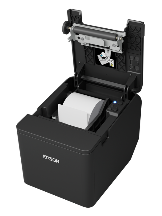Epson TM-T20IV Imprimante de tickets thermique USB, RS-232, Ethernet, Noir