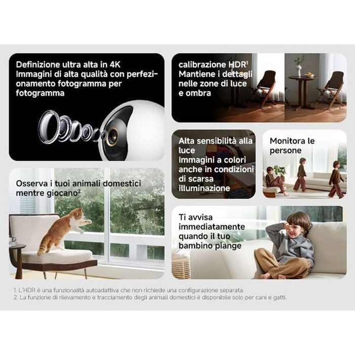 Camescope de surveillance Xiaomi C701 Full HD