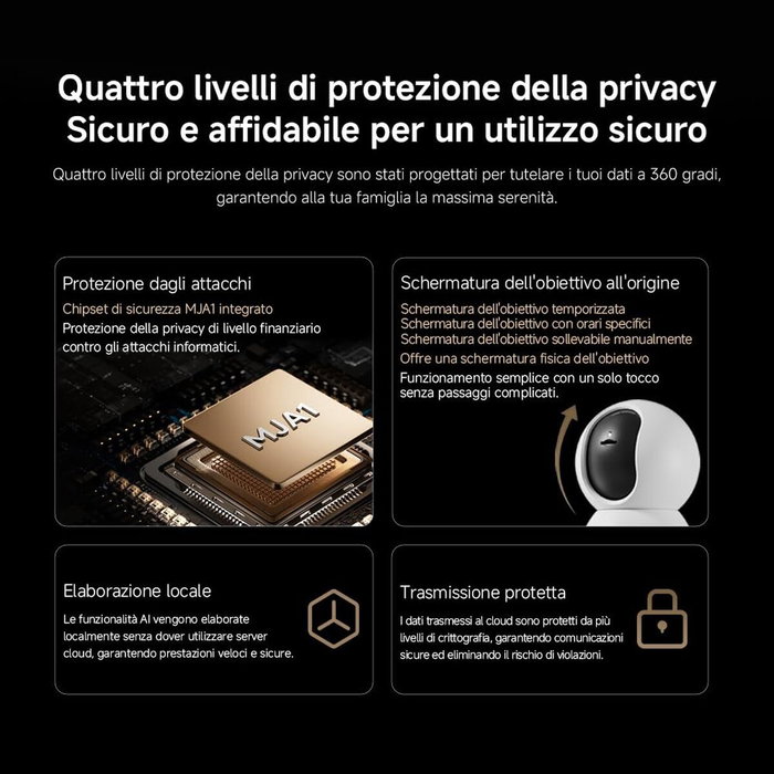 Camescope de surveillance Xiaomi C701 Full HD