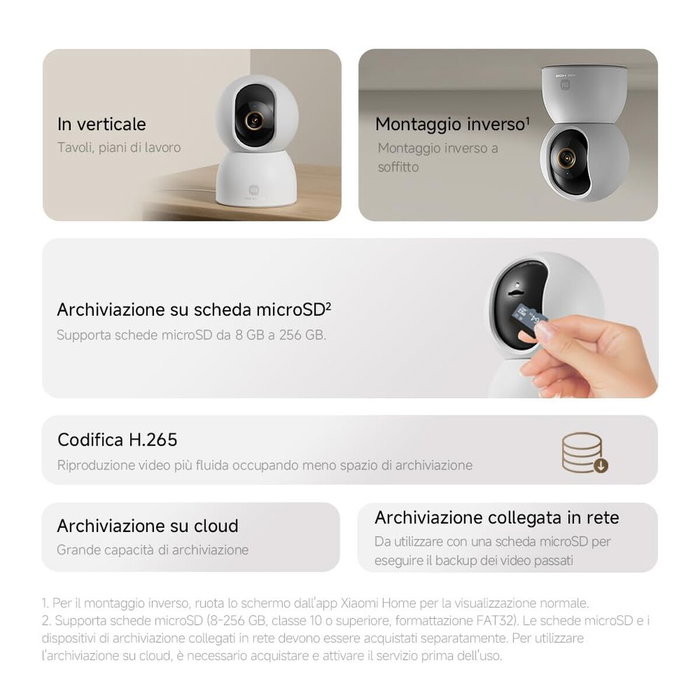 Camescope de surveillance Xiaomi C701 Full HD