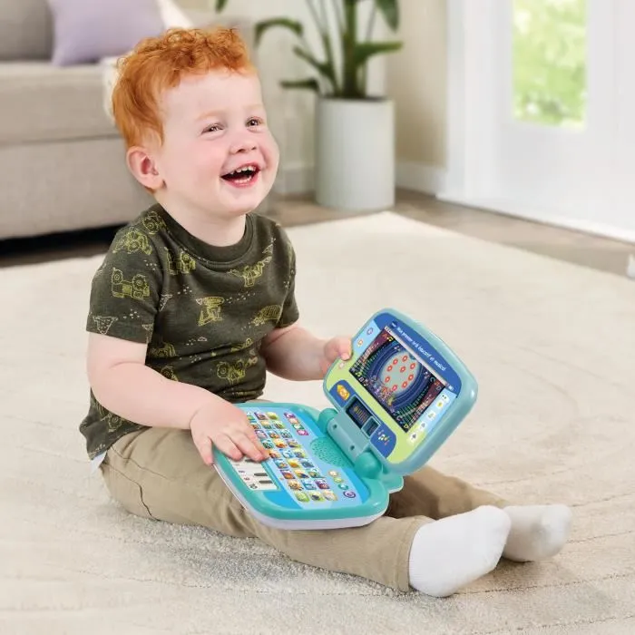 Vtech Baby Mon Premier Ordi Éducatif et Musical - Ordinateur enfant 2 en 1 avec piano (10 touches) et 7 activités pour 2 à 5 ans