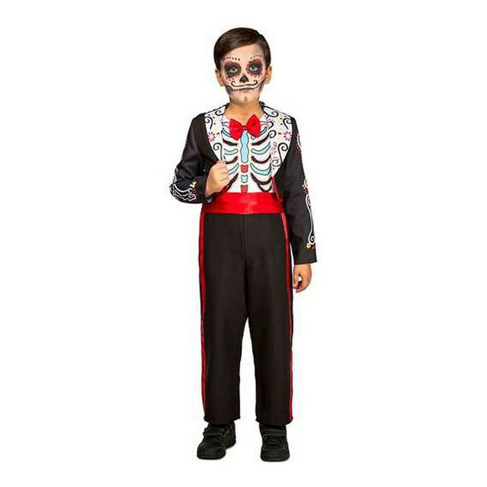 My Other Me Déguisement Jour des Morts 10-12 ans (Combinaison et Veste)身