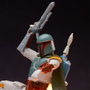 Paladone Lampe Diorama Star Wars The Mandalorian Boba Fett 31 cm avec éclairage USB 3 modes