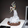 Paladone Lampe Diorama Star Wars The Mandalorian Boba Fett 31 cm avec éclairage USB 3 modes