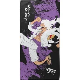 One Piece OP_4622T Serviette de plage microfibre 70x140 cm sous licence officielle - Séchage rapide