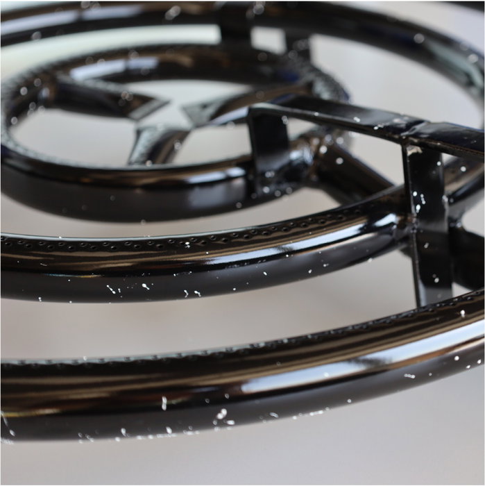 Vassary Brûleur à gaz triple Ø600mm pour paellas de Ø260mm à Ø800mm Vassary Brûleur à gaz triple Ø600mm pour paellas de Ø260mm à Ø800mm