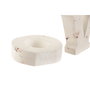 Figurine Décorative Home ESPRIT Rose clair 42.5 X 3.5 X 12 CM 42,5 X 3,5 X 11 CM (2 Unités)