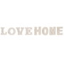Figurine Décorative Home ESPRIT Rose clair 42.5 X 3.5 X 12 CM 42,5 X 3,5 X 11 CM (2 Unités)